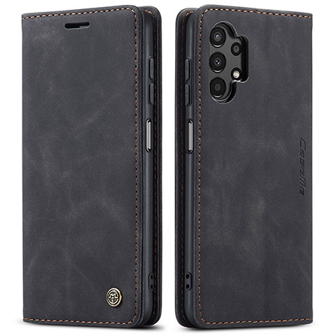 Coque Portefeuille Livre Cuir Etui Clapet C01S pour Samsung Galaxy A13 4G Noir