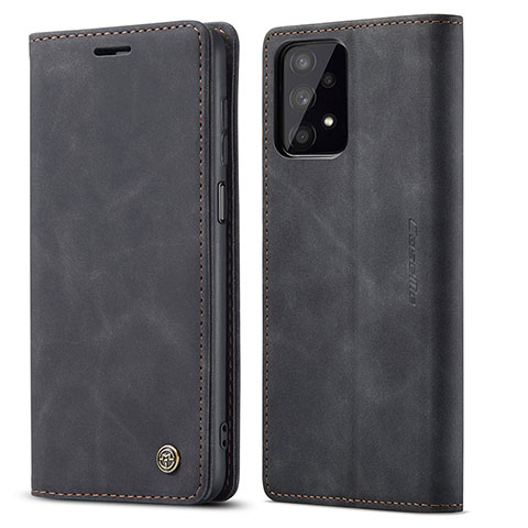 Coque Portefeuille Livre Cuir Etui Clapet C01S pour Samsung Galaxy A32 5G Noir