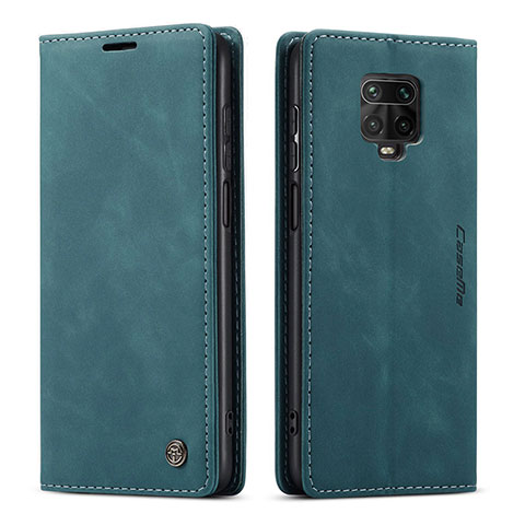 Coque Portefeuille Livre Cuir Etui Clapet C01S pour Xiaomi Poco M2 Pro Bleu