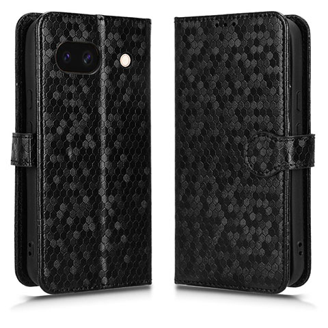 Coque Portefeuille Livre Cuir Etui Clapet C01X pour Google Pixel 8a 5G Noir