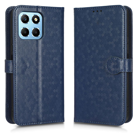 Coque Portefeuille Livre Cuir Etui Clapet C01X pour Huawei Honor X6 5G Bleu