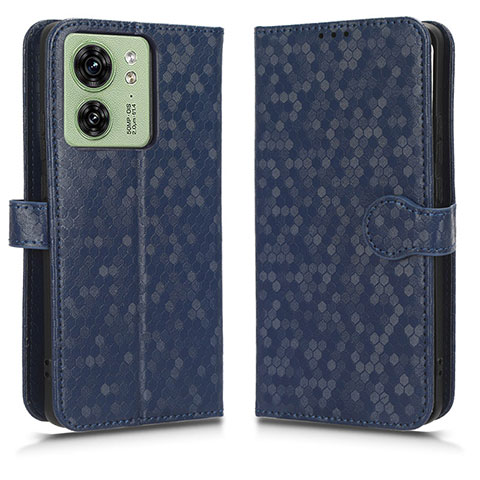 Coque Portefeuille Livre Cuir Etui Clapet C01X pour Motorola Moto Edge (2023) 5G Bleu