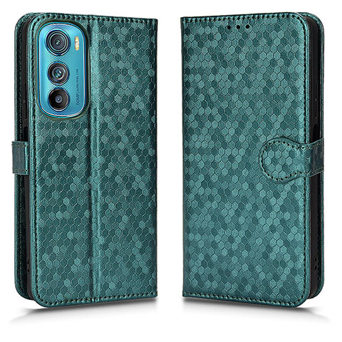 Coque Portefeuille Livre Cuir Etui Clapet C01X pour Motorola Moto Edge 30 5G Vert