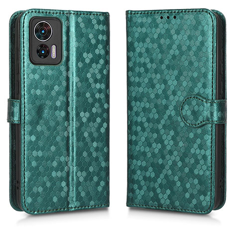 Coque Portefeuille Livre Cuir Etui Clapet C01X pour Motorola Moto Edge 30 Lite 5G Vert