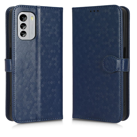 Coque Portefeuille Livre Cuir Etui Clapet C01X pour Nokia G60 5G Bleu