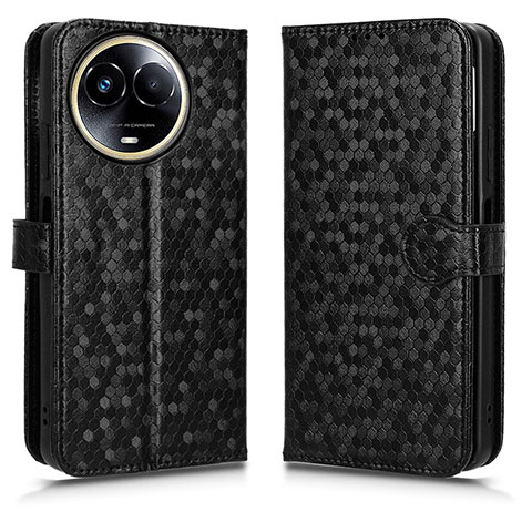 Coque Portefeuille Livre Cuir Etui Clapet C01X pour Realme 11X 5G Noir