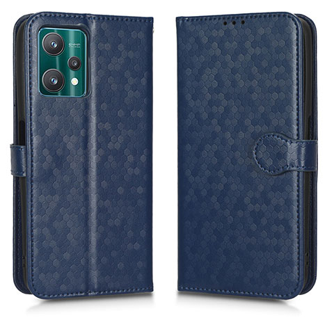 Coque Portefeuille Livre Cuir Etui Clapet C01X pour Realme 9 5G Bleu