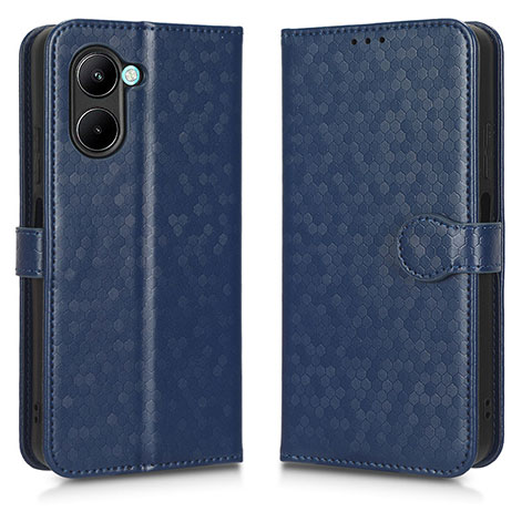 Coque Portefeuille Livre Cuir Etui Clapet C01X pour Realme C33 (2023) Bleu