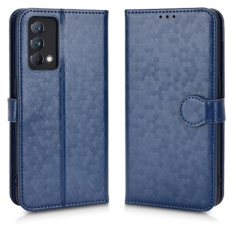 Coque Portefeuille Livre Cuir Etui Clapet C01X pour Realme GT Master 5G Bleu