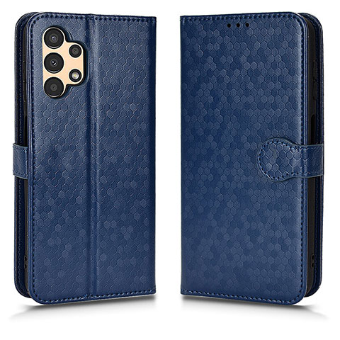 Coque Portefeuille Livre Cuir Etui Clapet C01X pour Samsung Galaxy A13 4G Bleu