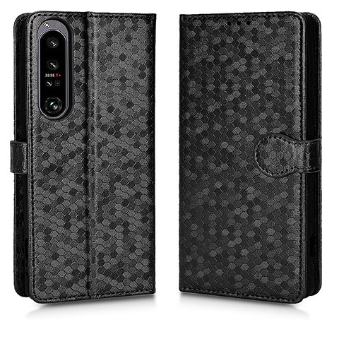 Coque Portefeuille Livre Cuir Etui Clapet C01X pour Sony Xperia 1 IV Noir