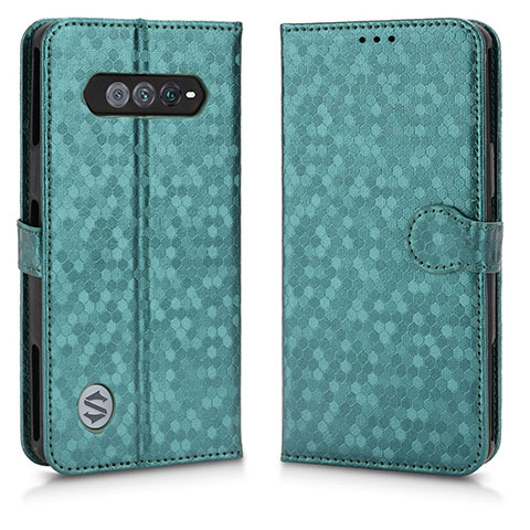 Coque Portefeuille Livre Cuir Etui Clapet C01X pour Xiaomi Black Shark 4S Pro 5G Vert