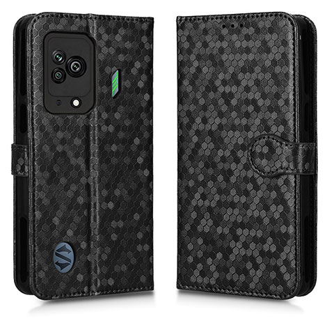 Coque Portefeuille Livre Cuir Etui Clapet C01X pour Xiaomi Black Shark 5 5G Noir