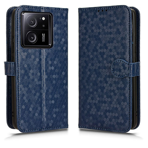 Coque Portefeuille Livre Cuir Etui Clapet C01X pour Xiaomi Mi 13T 5G Bleu