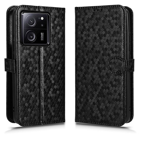 Coque Portefeuille Livre Cuir Etui Clapet C01X pour Xiaomi Mi 13T 5G Noir