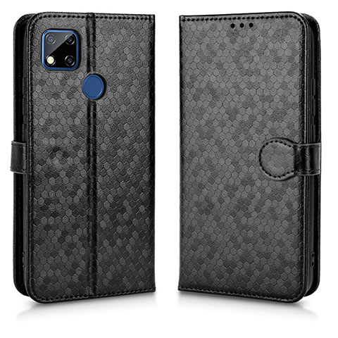 Coque Portefeuille Livre Cuir Etui Clapet C01X pour Xiaomi POCO C3 Noir