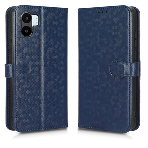 Coque Portefeuille Livre Cuir Etui Clapet C01X pour Xiaomi Poco C50 Bleu