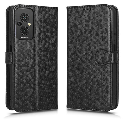 Coque Portefeuille Livre Cuir Etui Clapet C01X pour Xiaomi Redmi 11 Prime 4G Noir