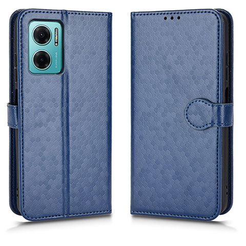 Coque Portefeuille Livre Cuir Etui Clapet C01X pour Xiaomi Redmi 11 Prime 5G Bleu