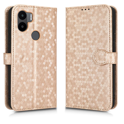 Coque Portefeuille Livre Cuir Etui Clapet C01X pour Xiaomi Redmi A1 Plus Or