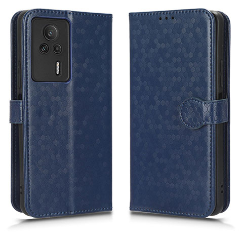 Coque Portefeuille Livre Cuir Etui Clapet C01X pour Xiaomi Redmi K60E 5G Bleu