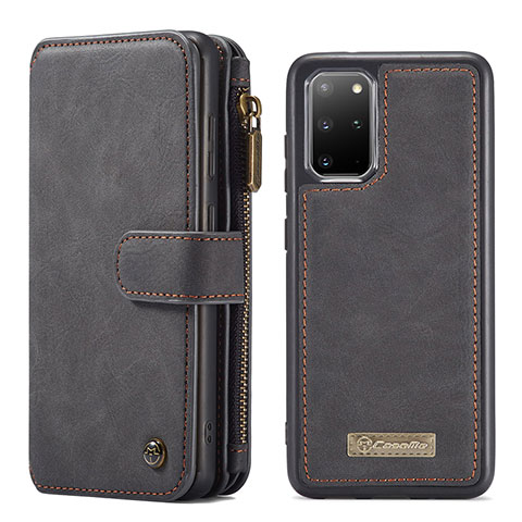 Coque Portefeuille Livre Cuir Etui Clapet C02S pour Samsung Galaxy S20 Plus 5G Noir