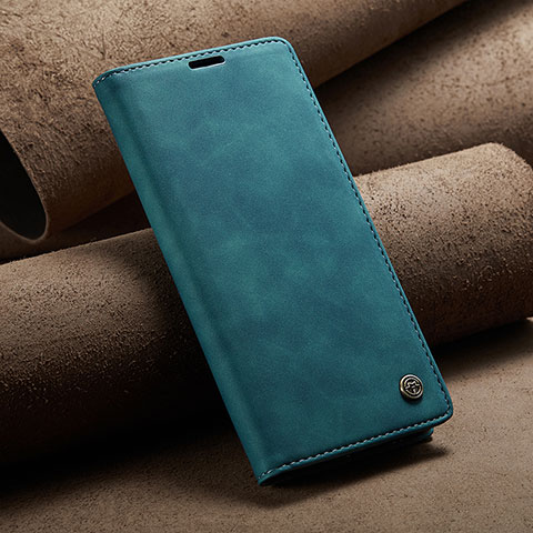 Coque Portefeuille Livre Cuir Etui Clapet C02S pour Xiaomi Mi 11i 5G Bleu