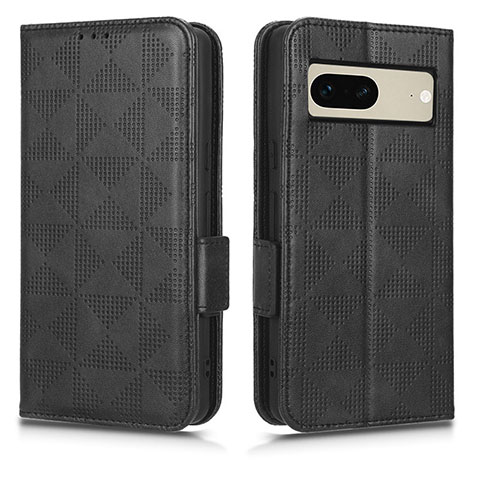 Coque Portefeuille Livre Cuir Etui Clapet C02X pour Google Pixel 7 5G Noir