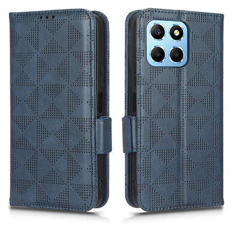 Coque Portefeuille Livre Cuir Etui Clapet C02X pour Huawei Honor 70 Lite 5G Bleu