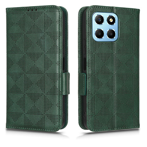 Coque Portefeuille Livre Cuir Etui Clapet C02X pour Huawei Honor 70 Lite 5G Vert