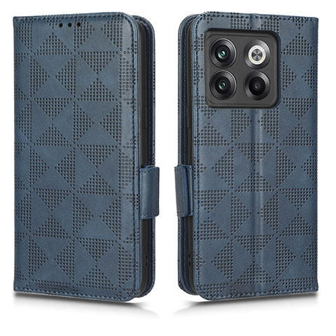 Coque Portefeuille Livre Cuir Etui Clapet C02X pour OnePlus Ace Pro 5G Bleu