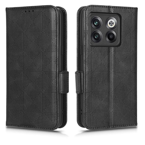 Coque Portefeuille Livre Cuir Etui Clapet C02X pour OnePlus Ace Pro 5G Noir