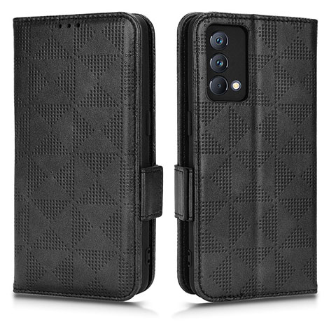 Coque Portefeuille Livre Cuir Etui Clapet C02X pour Realme GT Master 5G Noir