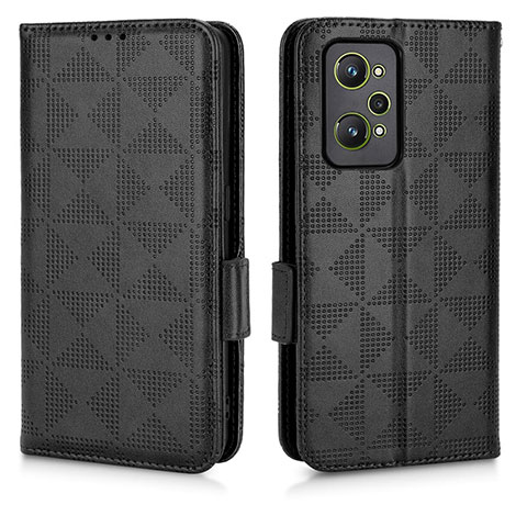 Coque Portefeuille Livre Cuir Etui Clapet C02X pour Realme GT Neo 3T 5G Noir