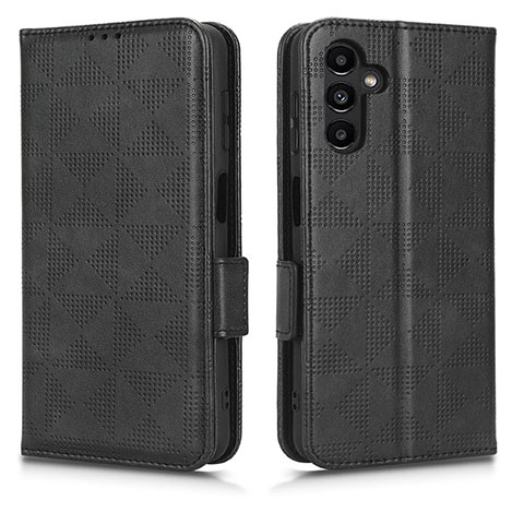 Coque Portefeuille Livre Cuir Etui Clapet C02X pour Samsung Galaxy A04s Noir