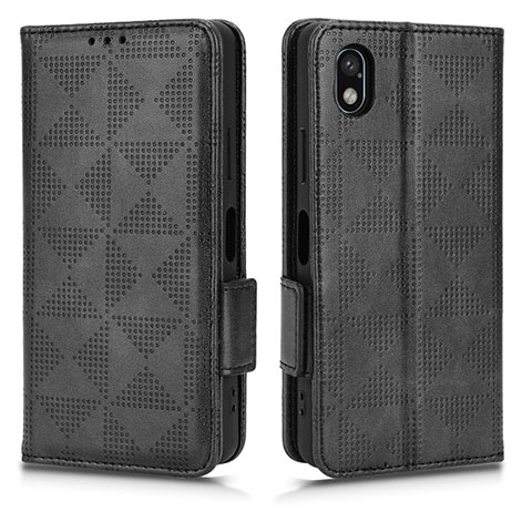 Coque Portefeuille Livre Cuir Etui Clapet C02X pour Sony Xperia Ace III Noir