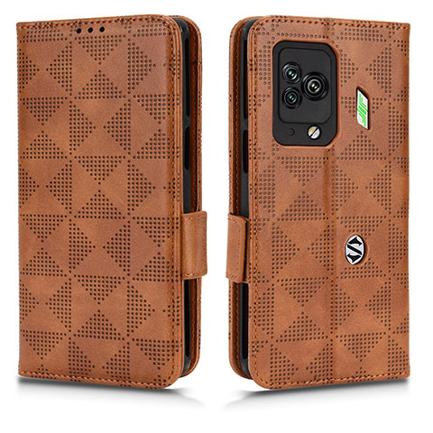 Coque Portefeuille Livre Cuir Etui Clapet C02X pour Xiaomi Black Shark 5 Pro 5G Marron