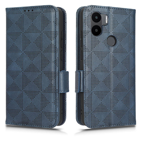 Coque Portefeuille Livre Cuir Etui Clapet C02X pour Xiaomi Redmi A1 Plus Bleu