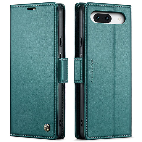 Coque Portefeuille Livre Cuir Etui Clapet C03S pour Google Pixel 8a 5G Vert