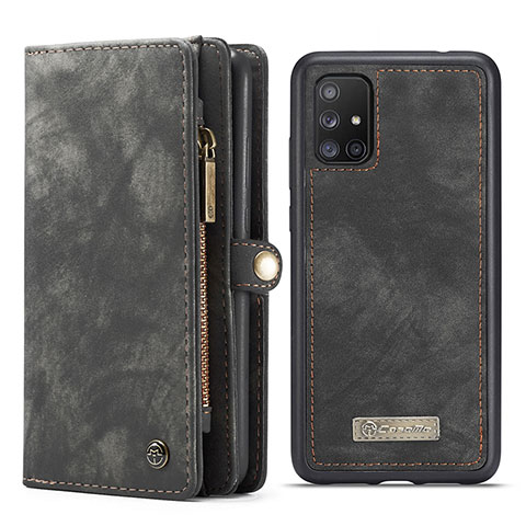 Coque Portefeuille Livre Cuir Etui Clapet C03S pour Samsung Galaxy M40S Noir