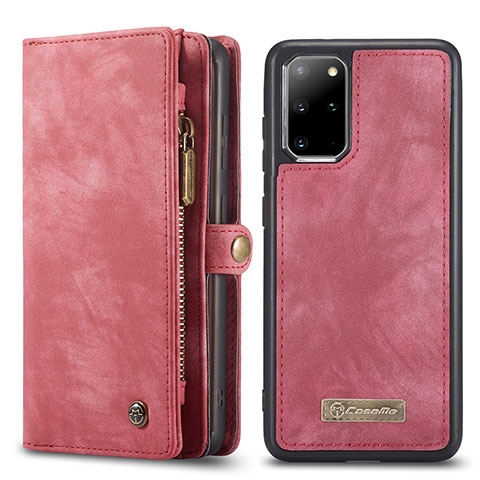 Coque Portefeuille Livre Cuir Etui Clapet C03S pour Samsung Galaxy S20 Plus 5G Rouge