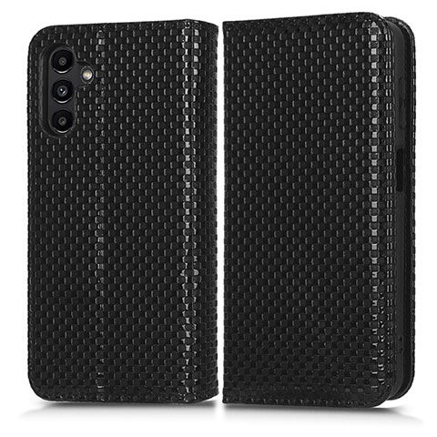 Coque Portefeuille Livre Cuir Etui Clapet C03X pour Samsung Galaxy A04s Noir