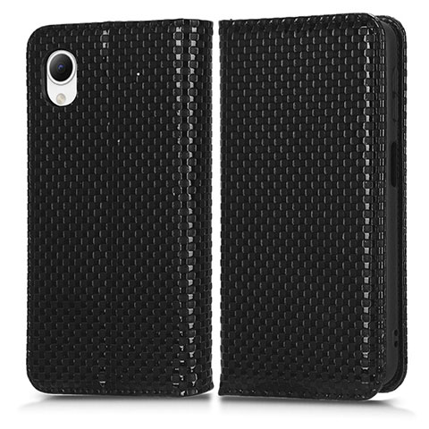 Coque Portefeuille Livre Cuir Etui Clapet C03X pour Samsung Galaxy A23s Noir