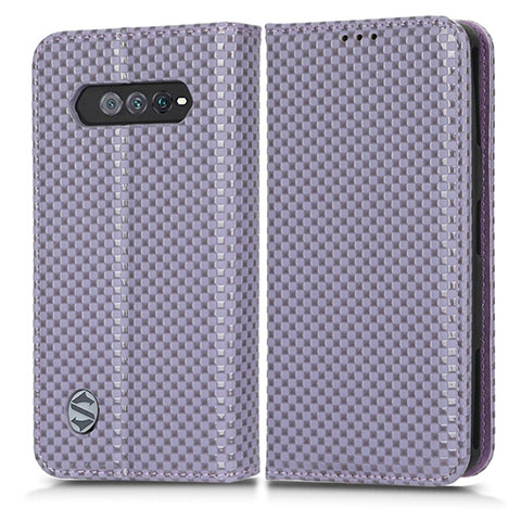 Coque Portefeuille Livre Cuir Etui Clapet C03X pour Xiaomi Black Shark 4S 5G Violet