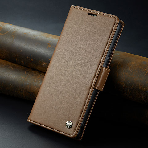 Coque Portefeuille Livre Cuir Etui Clapet C04S pour Google Pixel 8a 5G Marron