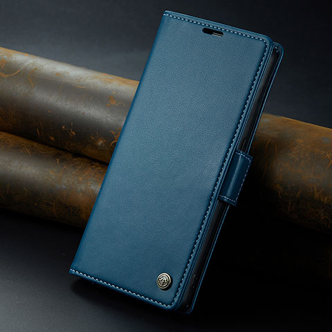 Coque Portefeuille Livre Cuir Etui Clapet C04S pour Oppo Reno8 T 4G Bleu