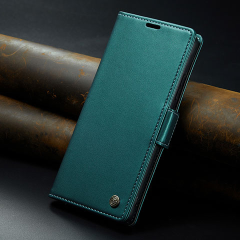 Coque Portefeuille Livre Cuir Etui Clapet C04S pour Xiaomi Poco C65 Vert