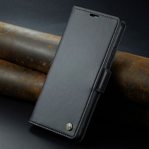 Coque Portefeuille Livre Cuir Etui Clapet C04S pour Xiaomi Poco M6 Pro 5G Noir