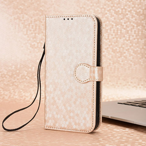 Coque Portefeuille Livre Cuir Etui Clapet C04X pour Huawei Honor Magic5 Lite 5G Or