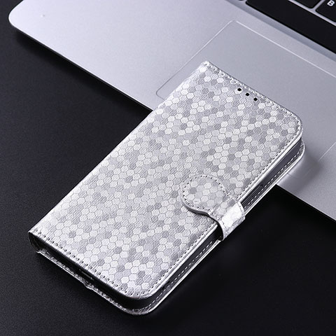 Coque Portefeuille Livre Cuir Etui Clapet C04X pour Oppo Find X6 5G Argent